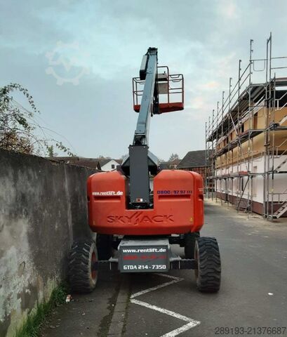 פלטפורמה טלסקופית מפרקת Skyjack SJ 63 AJ Diesel 21,38 m