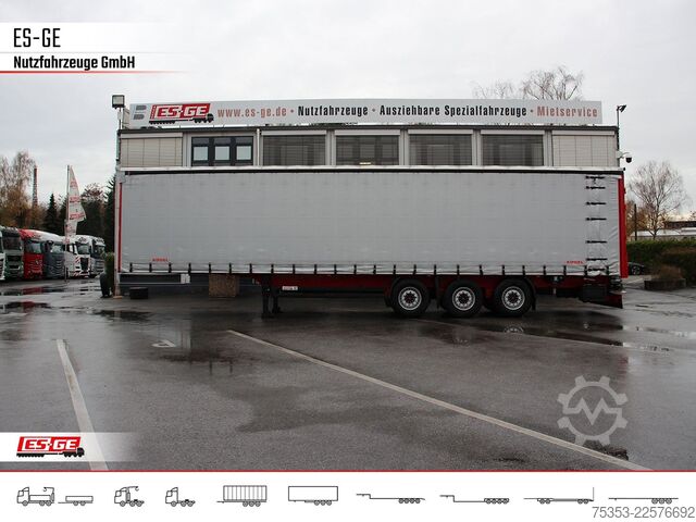 Ανοιχτό ημιρυμουλκούμενο με μουσαμά KÖGEL 3-Achs-Cargo-Coil-Pritschensattelanhänger