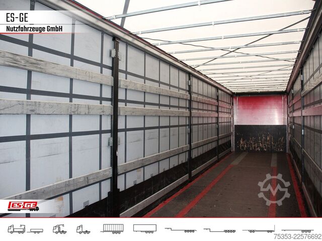 Ανοιχτό ημιρυμουλκούμενο με μουσαμά KÖGEL 3-Achs-Cargo-Coil-Pritschensattelanhänger