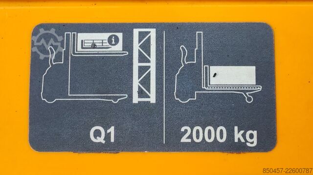  Jungheinrich EJC 214z 2.5m/ 551mh/ initial
