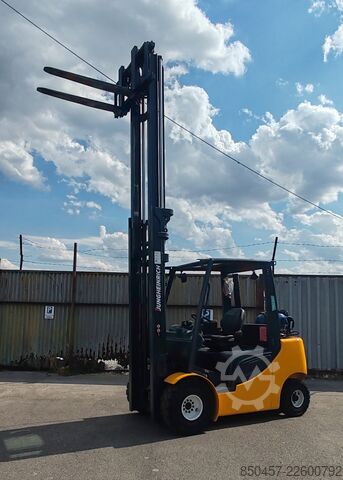 Газові навантажувачі з приводом на LPG Jungheinrich TFG 430s 1555h/ 4.3m/ 4v