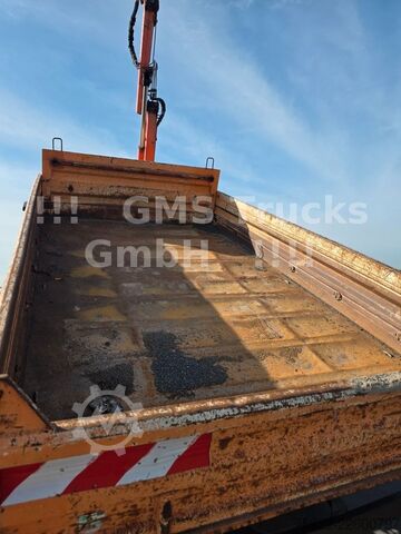Саміоскид MERCEDES-BENZ Atego 1218 / Kipper+Kran / load 5,2ton / E3