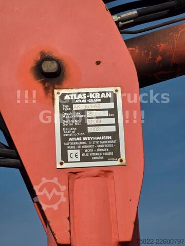 Саміоскид MERCEDES-BENZ Atego 1218 / Kipper+Kran / load 5,2ton / E3