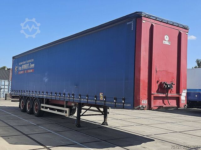Sliding tarpaulins PACTON TXD 339 HARD WOOD FLOOR