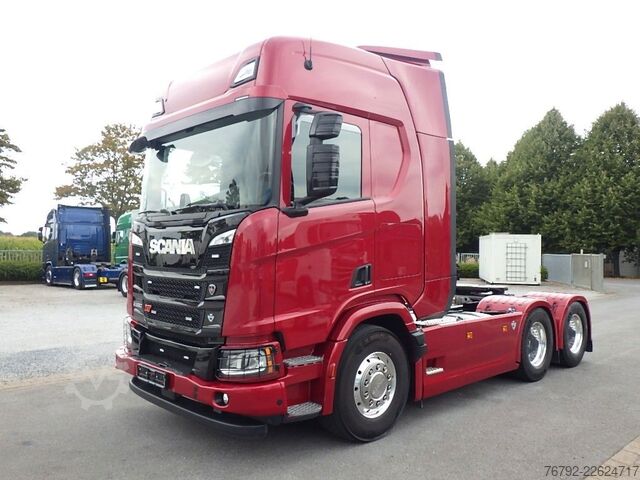 وحدة جرار قياسية SCANIA R 660 XT 6x4 B /Ret./Hydr./ALCOA /Leder/Vollluft