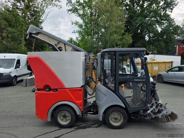 Xe lu rung HAKO Citymaster 600 mit 2 Besen,Mähwerk,Winterdienst