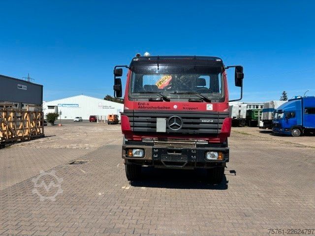 Xe ben MERCEDES-BENZ 1824 AK  Kipper Kran