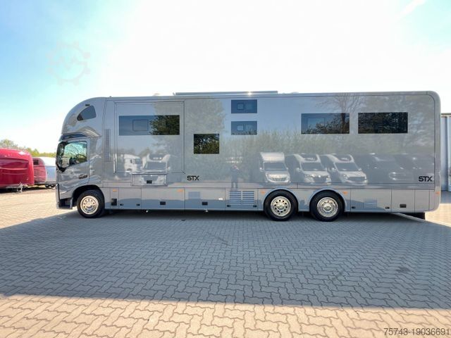 축산 운송 트럭 VOLVO FM 430 STX 6 Pferde Pop-Out, Pop-UP, Küche unten