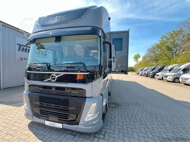 축산 운송 트럭 VOLVO FM 430 STX 6 Pferde Pop-Out, Pop-UP, Küche unten