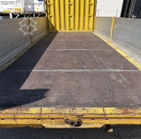 Swap body open Krone Baustoff Wechselbrücke 7,45m Türen