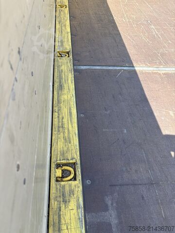 Swap body open Krone Baustoff Wechselbrücke 7,45m Türen