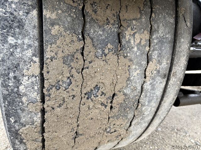 Naczepa podwoziowa wymienna Krone Lafette Breitreifen 445 + langer Hub