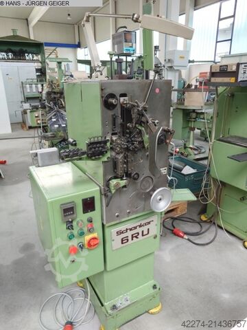 Stroj na navíjení pružin SCHENKER 6 RU