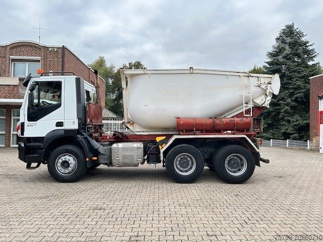 Camión volquete IVECO 410 TRAKKER Wechselsystem Kipper + Asphaltmulde
