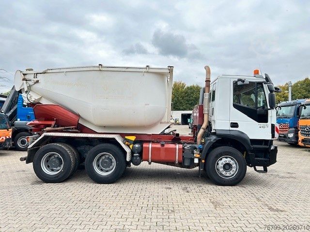 Camión volquete IVECO 410 TRAKKER Wechselsystem Kipper + Asphaltmulde