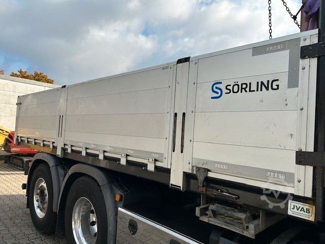 Grúa montada en camión MAN 28.500 TGS 3Skipper + Fassi 395 Kran+Greifer 6x2