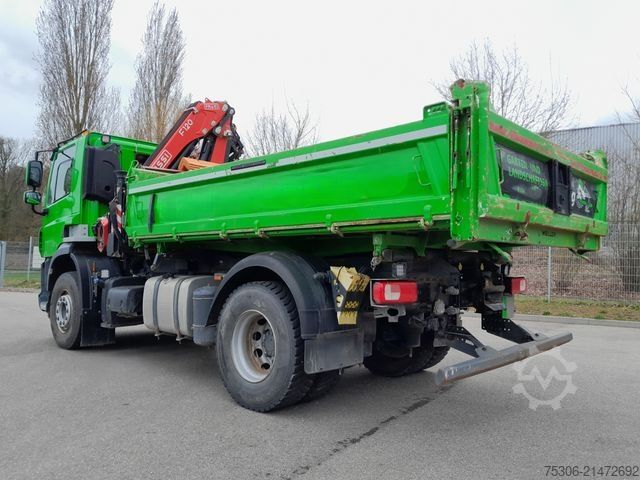 Tresidig tippbil DAF FA CF 340 DC Krankipper
