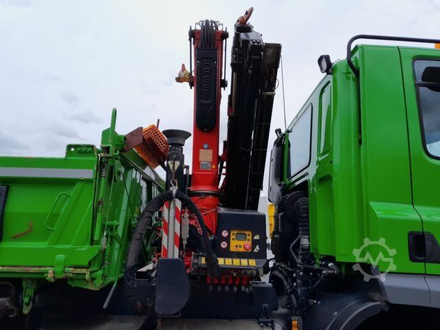 Tre-sidet tipbil DAF FA CF 340 DC Krankipper