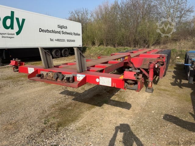 Polpriklopnik za zamenljive nadgradnje BROSHUIS MFCC , Liftachse, 45"