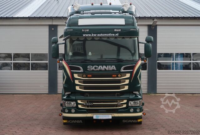 ระบบแขนตะขอ Scania R580 V8 LB8X4HNB/ Full AIR/ PTO/  SWAP- CONTAIN...