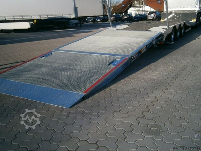 Naczepa niskopodwoziowa  Gabelstaplertransporter Tiefbett Rampen
