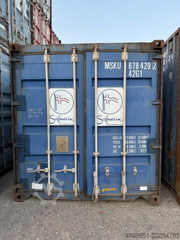 Sjöbehållare  40DV Container 40DC Lagercontainer