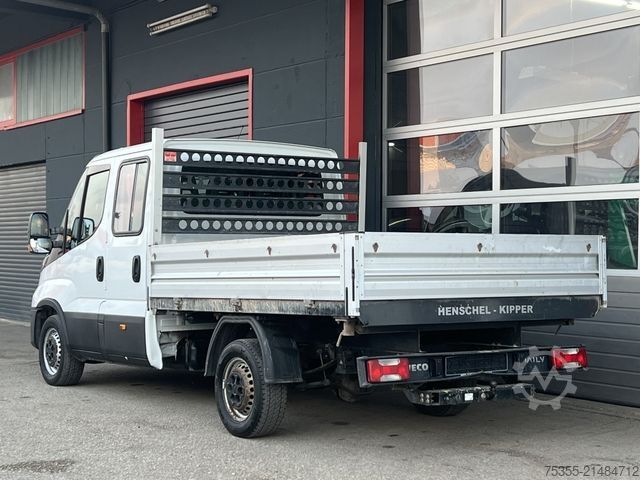 Kravas mikroautobuss ar pašizgāzēju IVECO Daily 35S16 DoKa Klima AHK 7-Sitzer Start/Stop