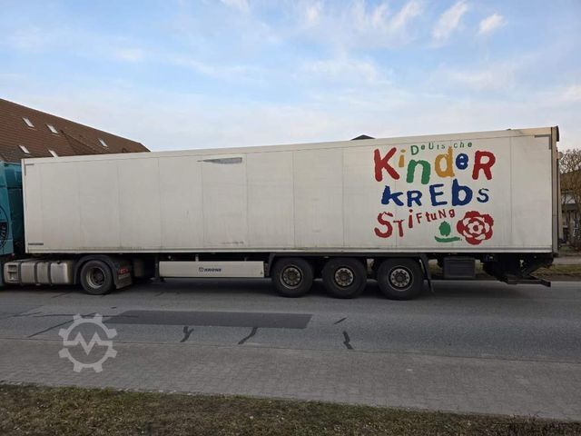 Kælivogna hálfpallhenger KRONE Tiefkühler, Carrier Vector 1550, 2 x Liftachse