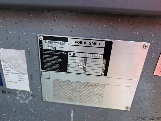 Milliborgarstrætó MERCEDES-BENZ Citaro O530 LE, Gurten,  Armlehnen, Gardinen