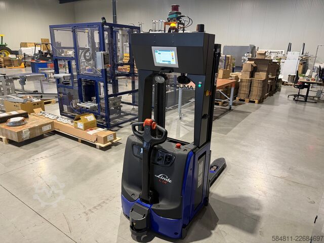 Trak palet automatik Linde AGV Bila Linde L14