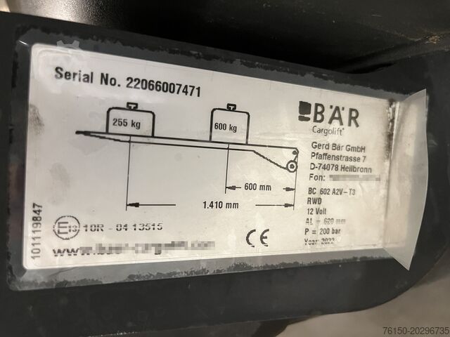 Furgonetă Mercedes-Benz Sprinter 315 CDI L2H2 RWD / Bär Laadklep / Airc...