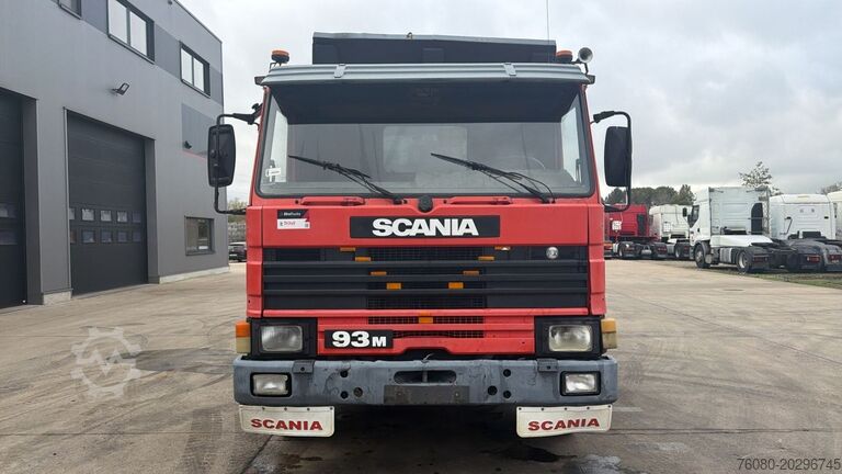 Camion de gunoi Scania 93-280 (POMPE MANUELLE / MANUAL PUMP / 6X4 / ST...