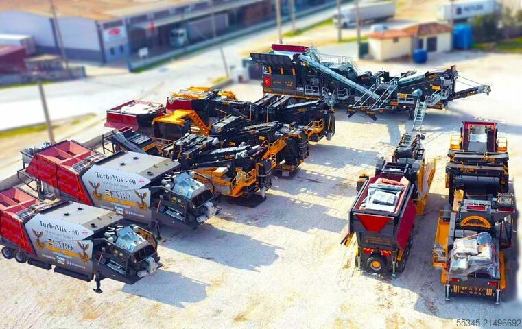 Mobile Betonmischanlage FABO Mobile Concrete Batching Plant 120 m3/h Mobile Concrete Batching Plant