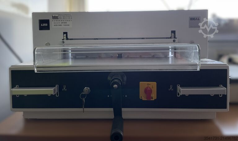 Paper cutting machine Ideal 4350