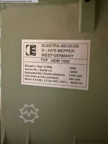 Treipink ELEKTRA-BECKUM HDM 1000