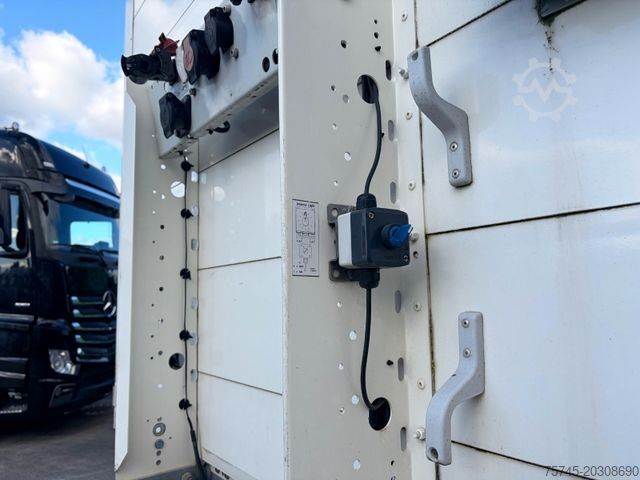 Öppen semitrailer med kapell SCHMITZ CARGOBULL SCB S3T * POWER CURTAIN * NEUWERTIG