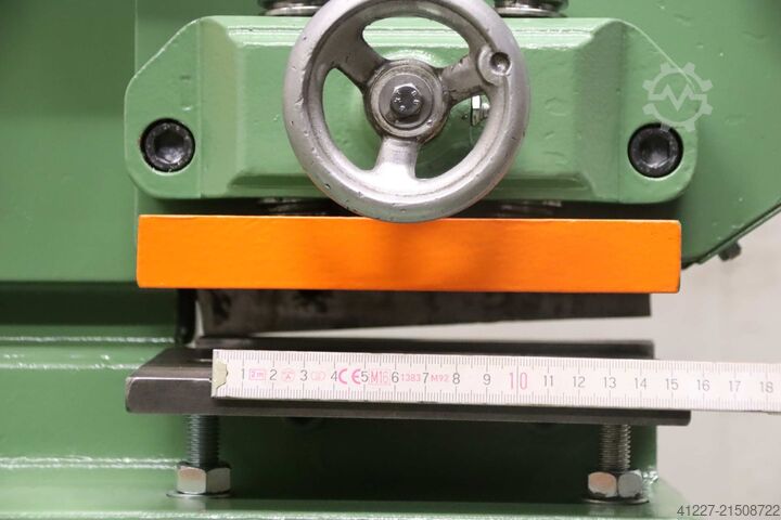 Cizalla para perfiles de acero y punzonadora, combinada 5 en 1 Peddinghaus Peddiworker 400