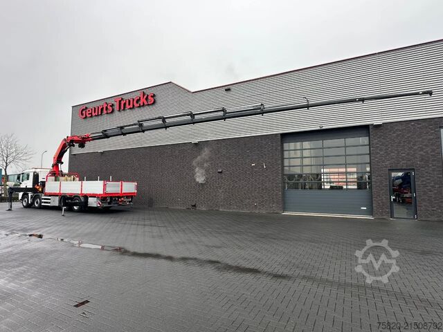 Camión grúa MAN TGS 35.500 8X4H-6 BL MET PALFINGER PK.65002 SH ...