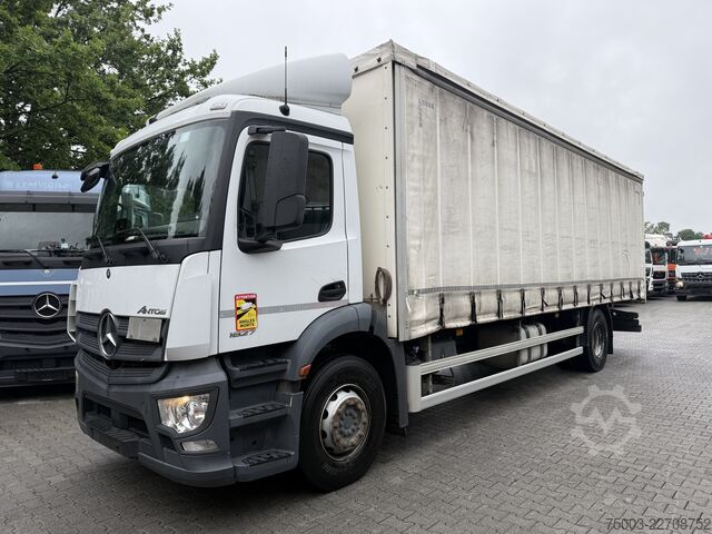Xe tải thùng bạt sàn phẳng Mercedes-Benz Actros/ Antos 1827 L