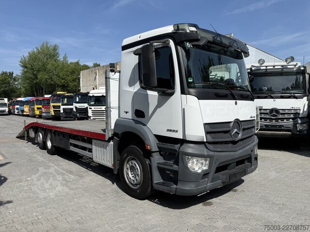 Xe tải chở ô tô Mercedes-Benz Actros MP4 2532 6X2 Maschinentransporter