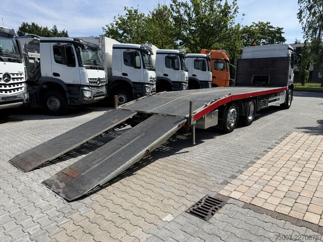 Xe tải chở ô tô Mercedes-Benz Actros MP4 2532 6X2 Maschinentransporter