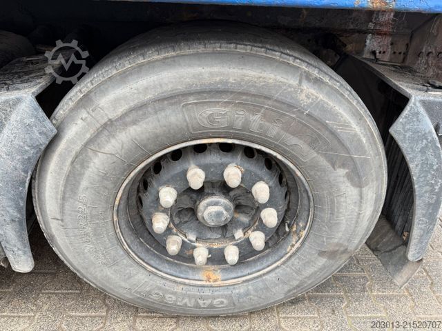 Lori pembuangan MAN TGS 26.400 6x2 Kipper + Kran LogLift F105Z77A