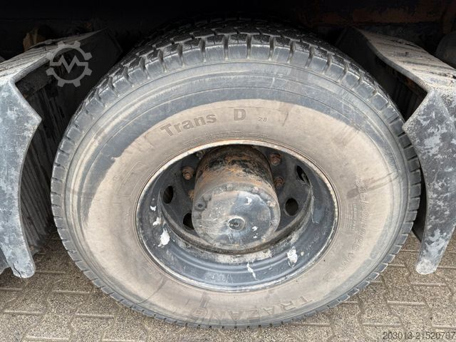 Lori pembuangan MAN TGS 26.400 6x2 Kipper + Kran LogLift F105Z77A