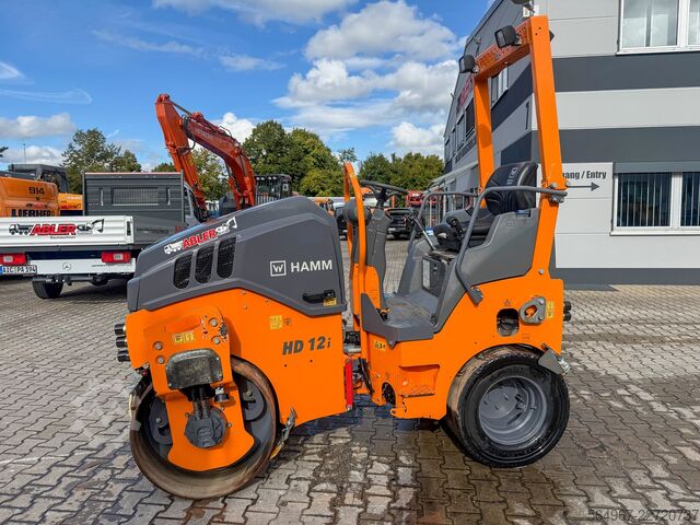 Rodillo combinado hamm HD12 i VT 24 kW Kantenschneiderad