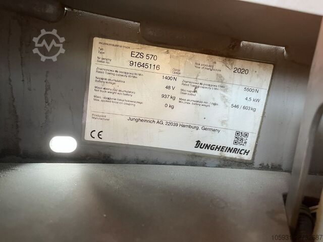 टो ट्रैक्टर Jungheinrich EZS570