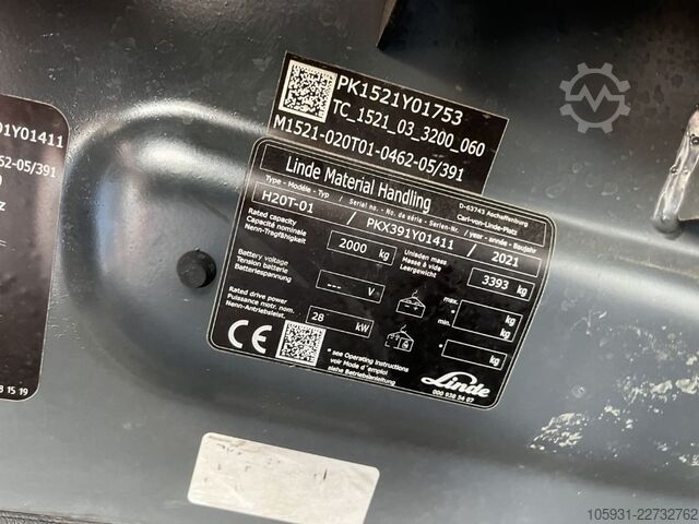 LPG viličarji Linde H20T-01