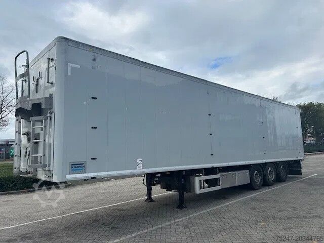 Pohyblivá podlaha Knapen Trailers K100 - 92m3 Liftachse Hochdruckreiniger