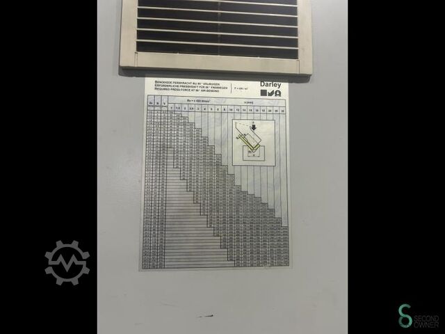 Гибочный пресс Darley EHP-LS 300.43/37 2004 года Darley EHP-LS 300.43/37