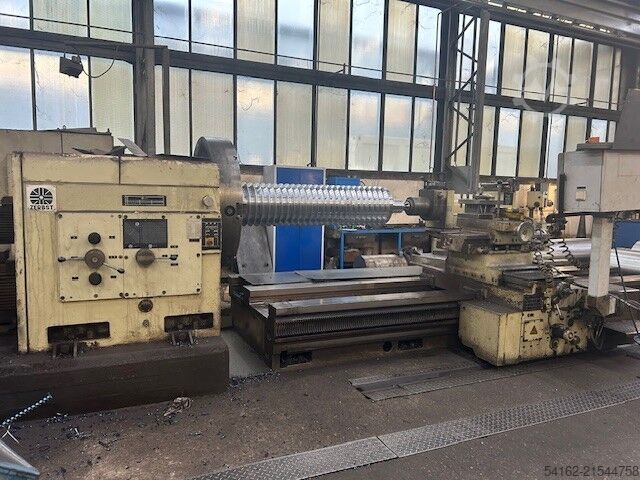 Facing lathe WMW Zerbst DP1 / S3 x 3500