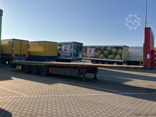 Van Krone Mega Liner Plateau mit Containerverriegelungen SDP 27 eLCVB4-S